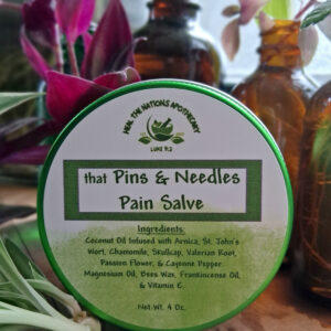 that Pins & Needles Pain Salve 4oz.